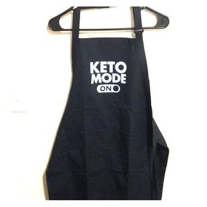 Black Kitchen Apron With Pockets